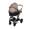 Детска количка GLORY 2в1 с кош за новородено PEARL Beige+ADAPTERS
